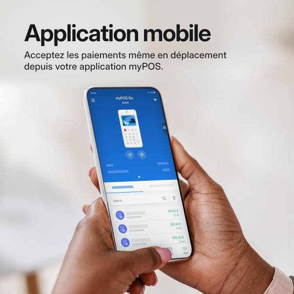 My POS Go 2 et son app a tout d'une grande, en vente chez TWM France PACA